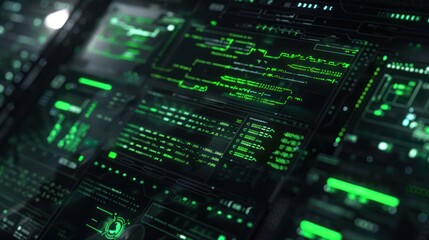 Futuristic Interface: A Glimpse into the Digital World