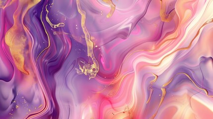 Obraz premium Abstract Swirling Paint