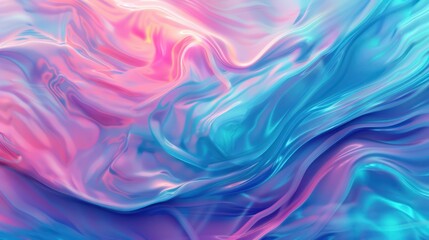 Obraz premium Abstract Liquid Waves