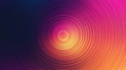 Abstract circular background with colorful stripes.