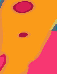 abstract background with untidy waves Illustration