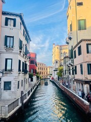 View on Venice canal