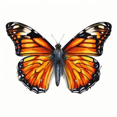 Fototapeta premium the AI Image Generator, Viceroy Butterfly Isolated on Transparent or White Background