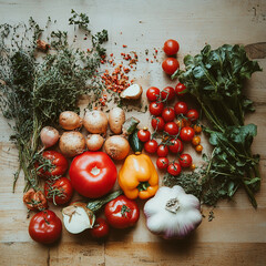 Autumn Harvest: Organic Veggie Medley