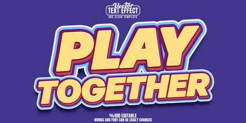Retro editable text effect, customizable creative and vintage 3d font style