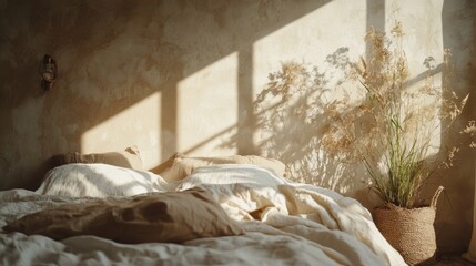 Serene Sunlit Bedroom
