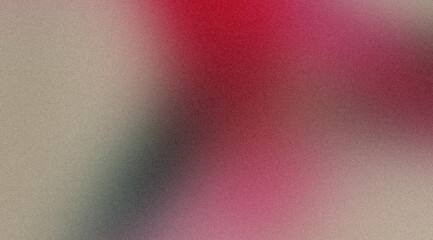 Red pink gray grainy noisy gradient background smooth textured header banner poster backdrop design, copy space