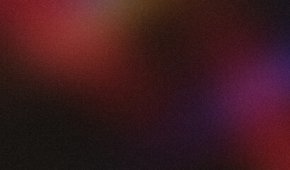 Dark red orange blue grainy noisy gradient background smooth textured header banner poster backdrop design, copy space