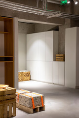 A simple and creative office interior design