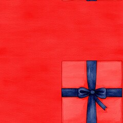 Fototapeta premium Colorful Wrapped Gifts for Christmas Celebration Seamless Pattern