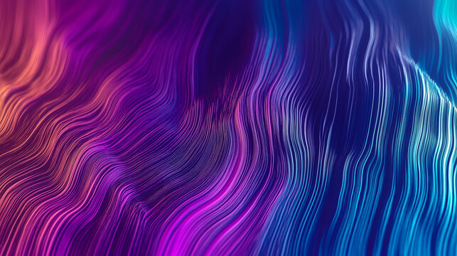 abstract background with lines, perple ad blue and neon