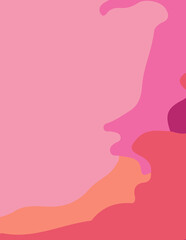 abstract background with untidy waves Illustration