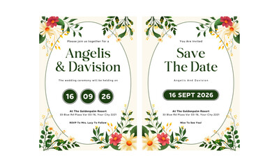 Wedding Invitation Template