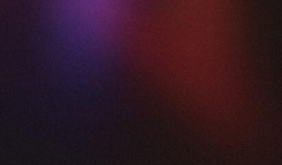 Grainy gradient background, red blue abstract noise texture banner backdrop design, copy space