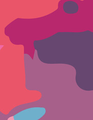 abstract background with untidy waves Illustration