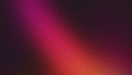 Grainy gradient background, purple orange red blue abstract noise texture banner backdrop design, copy space