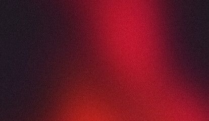 Grainy gradient background, red abstract noise texture banner backdrop design, copy space