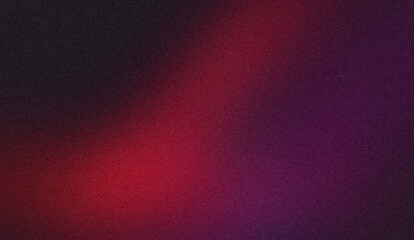 Grainy gradient background, magenta red purple abstract noise texture banner backdrop design, copy space