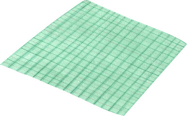 green picnic mat, hand-drawn watercolor illustration