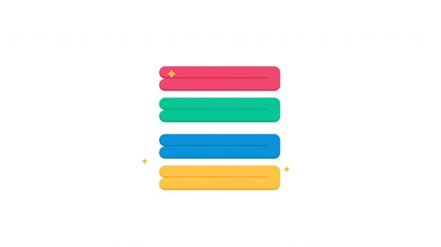 Animation of folded and tidied clothes icon, suitable for use in applications, educational videos, home and cleaning services, or systems related to laundry services or clothing care.