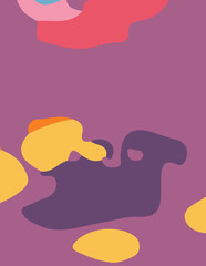 abstract background with untidy waves Illustration