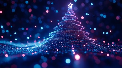Electronic Christmas tree