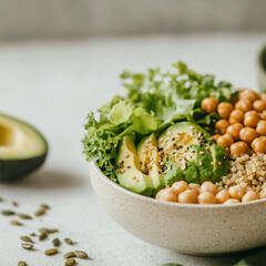 Vibrant Buddha Bowl: A Wholesome Nourishing Meal