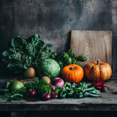 Autumn Harvest: Organic Veggie Medley