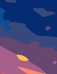 abstract background with untidy waves Illustration