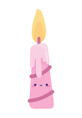 kawaii birthday candle