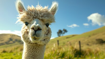 Obraz premium Alpaca Portrait
