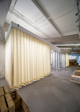 A simple and creative office interior design