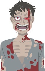 男性ゾンビ