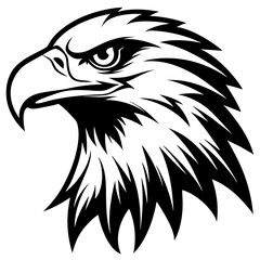 eagle head vector