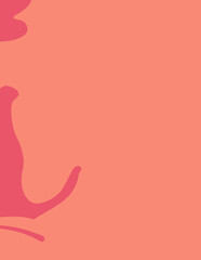 abstract background with untidy waves Illustration