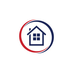 House icon Vector simple flat logo