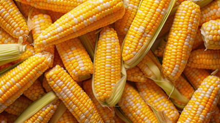 corn isolated on white background