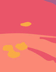 abstract background with untidy waves Illustration