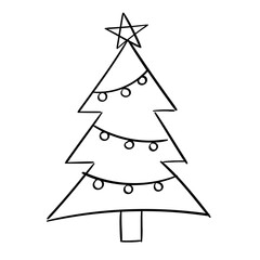 Fototapeta premium christmas tress