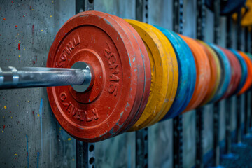 Modern gym interior with equipment