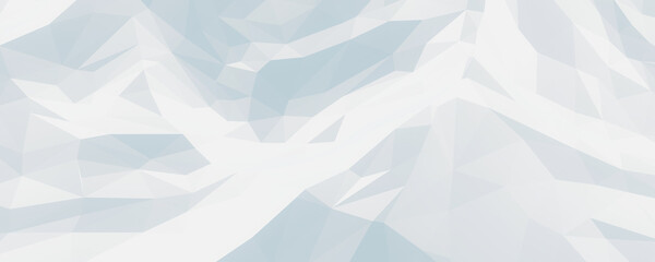 Obraz premium Abstract ice surface background. Low poly ice mountain