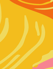abstract background with untidy waves Illustration