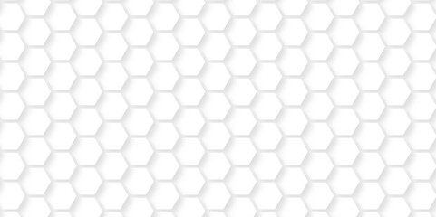Naklejka premium Mosaic background. Simple hexagon grid. Hexagonal cells. Reflected wax pattern. Geometric hive grid. Reflecting