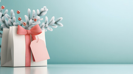 Create unique personalized gift bags with custom name tags for festive occasions and special celebrations