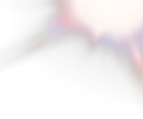 Flare Sun on transparent background,Radiant Golden Solar Flare with Sparkles