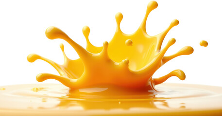 Orange Cheese Splash Crown