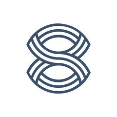 Monogram 8. Number 8. Number 8 design logo. Monogram letter mark 8 logo design. Monogram design vector logo. Monogram number 8 logo design. Simple number 8 monogram. Monogram 8 design logo. 