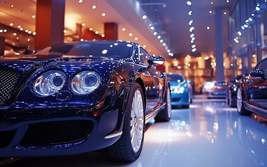 Luxury car dealership offering exclusive Black Friday promotions