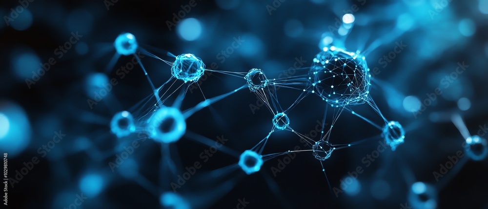 Leinwandbilder Microservices design focusing on scalability and adaptability, promoting flexible software architecture for efficient and futureproof development in contemporary practices