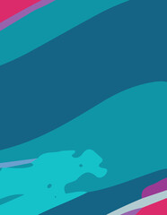 abstract background with untidy waves Illustration